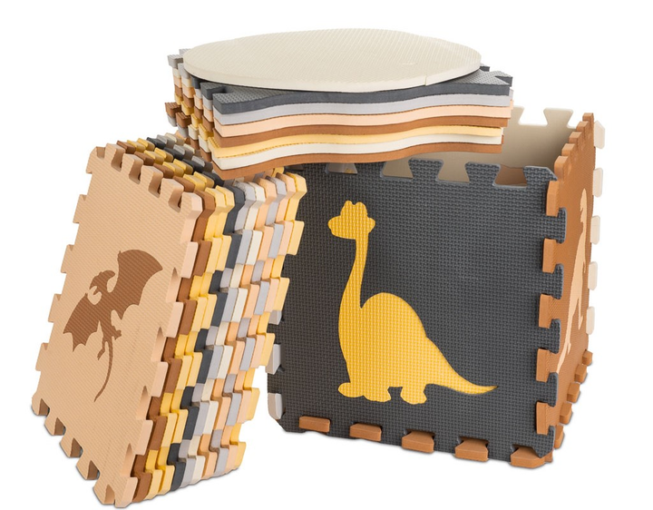 Килимок пазл KIK Динозаври 143 x 143 см (5903039733909) - зображення 3