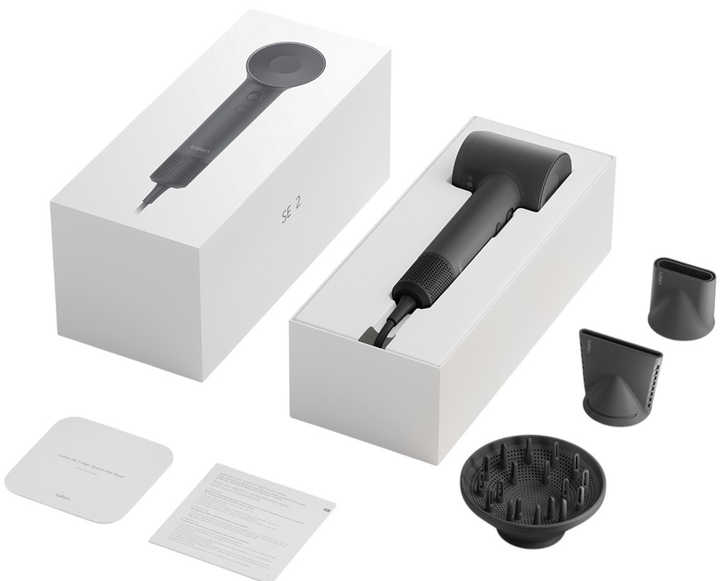 Suszarka do włosów Laifen SE 2 Special czarna (SE2 SPECIAL BLACK) - obraz 3