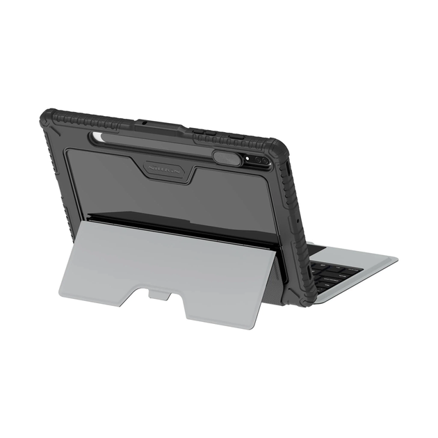Чехол с клавиатурой Nillkin для планшета Samsung Galaxy Tab S7 Plus S7 FE S8 Plus S9 Plus 12.4'' с тачпадом и подсветкой - Фото 3 Чехол с клавиатурой Nillkin для планшета Samsung Galaxy Tab S7 Plus S7 FE S8 Plus S9 Plus 12.4'' с тачпадом и подсветкой - изображение 3