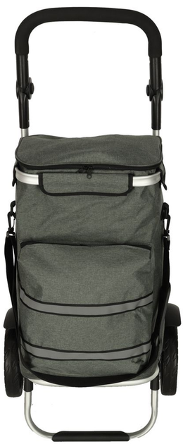 Сумка-візок для покупок Icon з рамою 40 л Сірий (5903039766099) - зображення 2