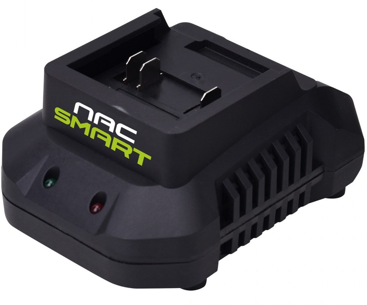 Зарядний пристрій Nac Smart для акумуляторних батарей швидка зарядка, NS-FC-20V (5905842521711) - зображення 1