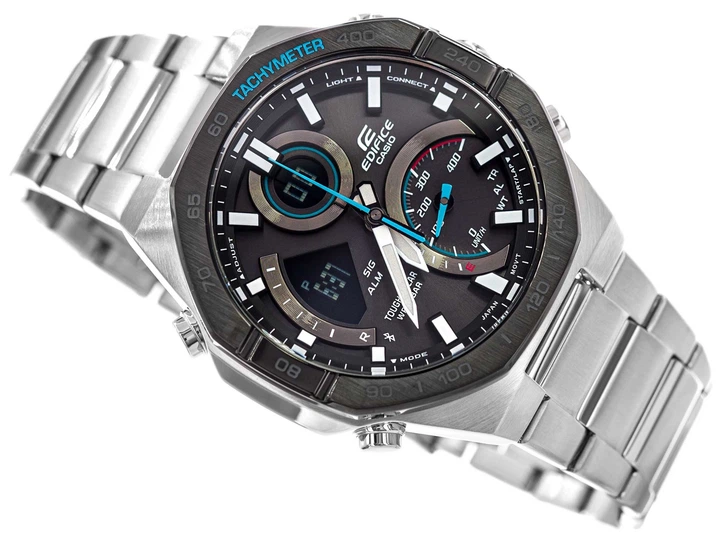 Мужские часы CASIO Edifice ECB-950DB-1AEF - изображение 7