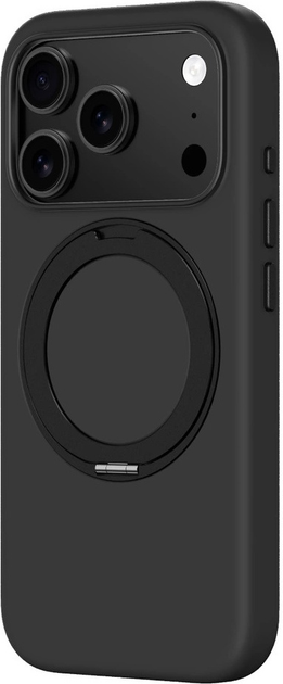 Etui plecki AMAZINGthing Cloudie with stand do Apple iPhone 17 Pro Max Black (IP176.9PCBK) - obraz 3