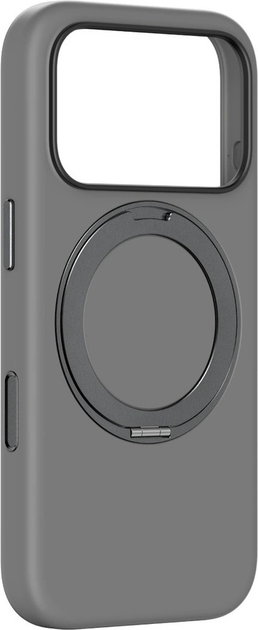 Etui plecki AMAZINGthing Cloudie with stand do Apple iPhone 17 Pro Gray (IP176.3PCGY) - obraz 4