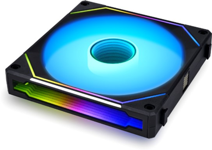 Wentylator Lian Li Uni Fan SL Wireless LCD 120 Black (G99.12SLLCD1W1B.00) - obraz 3