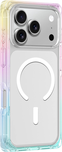 Etui plecki AMAZINGthing Omni Case do Apple iPhone 17 Pro Transparent-Rainbow (IP176.3POMRB) - obraz 2
