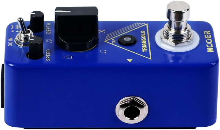 Гитарная педаль Mooer Triangolo MTR3, аналоговое Tremolo, 3 формы волны, True Bypass, металлический корпус - изображение 3