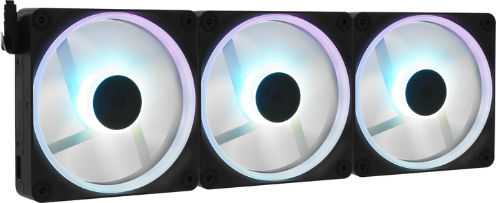 Zestaw wentylatorów Corsair iCUE LINK LX120R RGB Black (COR9051050) - obraz 2