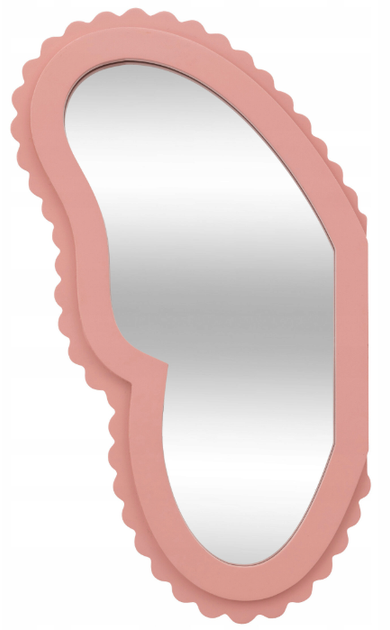 Dekoracyjne Lustro wiszące Atmosphera for Kids ANNA skrzydła motyla 37 x 1.2 x 37 cm Różowe (3560232995194) - obraz 2