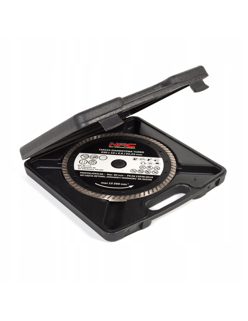 Zestaw 2 tarcze Nac diamentowe 230 mm / 22.23 mm, DC-2SET (5902490788527) - obraz 6