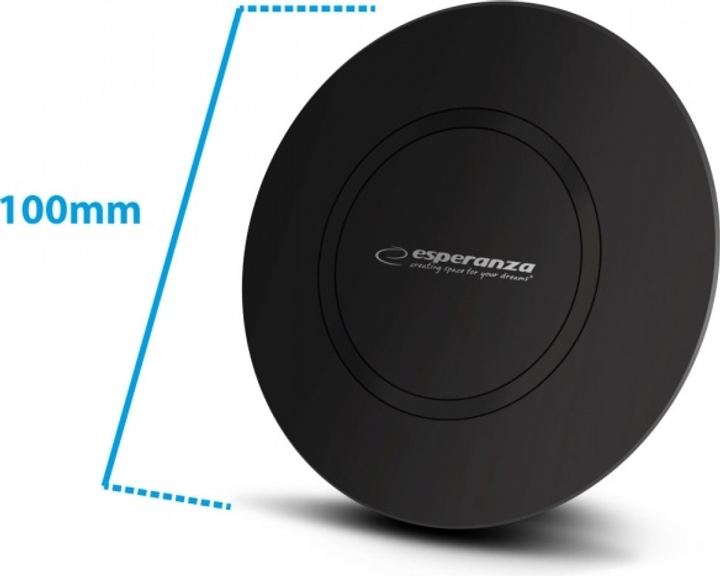 Ładowarka bezprzewodowa Esperanza Preon indukcyjna 15 W EZC102 (5901299958728) - obraz 5