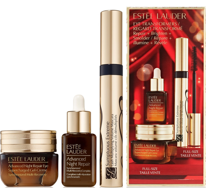 Zestaw do pielęgnacji twarzy Estee Lauder Advanced Night Repair Serum 15 ml + Krem-żel pod oczy 15 ml + Tusz do rzęs Czarny 8 ml (887167735262) - obraz 1