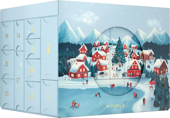 Kalendarz adwentowy Rituals Diorama 2025 24 szt (8719134202281) - obraz 2