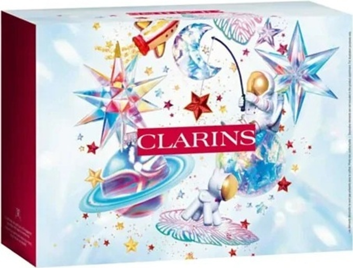 Zestaw do pielęgnacji twarzy Clarins Supra Volume Tusz do rzęs 8 ml + Płyn do demakijażu oczu 30 ml + Krem-żel Total Eye Lift 3 ml (3666057297595) - obraz 3