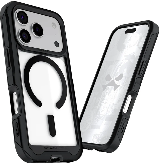 Etui Ghostek Atomic Slim MagSafe do Apple iPhone 17 Pro Max Black (840235314622) - obraz 2