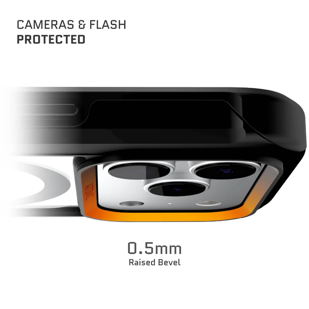 Etui Ghostek Atomic Slim MagSafe do Apple iPhone 17 Pro Max Black (840235314622) - obraz 3