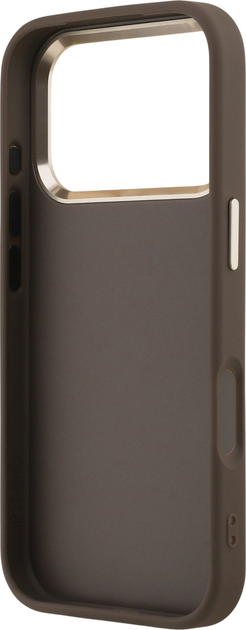 Панель Guess 4G Big 4G Classic Logo для Apple iPhone 17 Pro Brown/Gold (3666339521936) - зображення 7