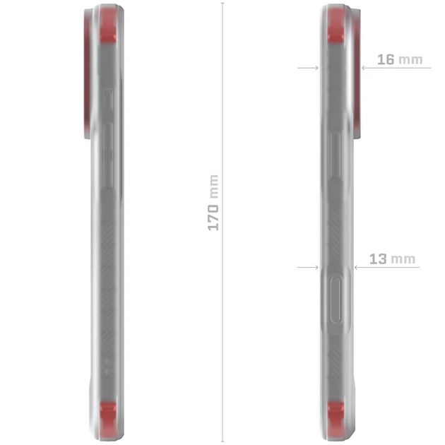 Etui Ghostek Covert MagSafe do Apple iPhone 17 Pro Max Transparent (840235314066) - obraz 7