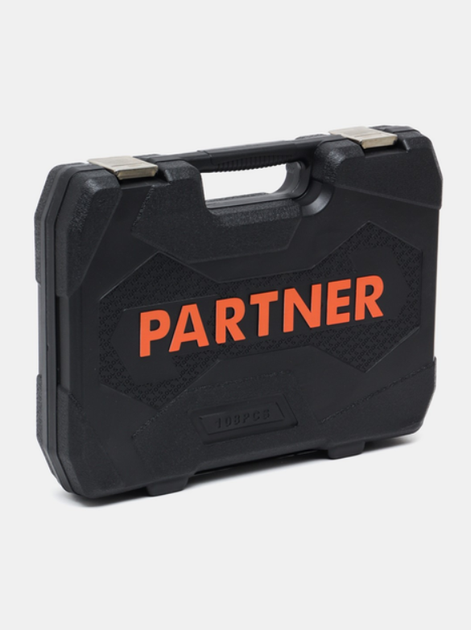 Набор инструментов Partner PA-41082-5 1/2", 1/4" 108 предметов в кейсе - изображение 6