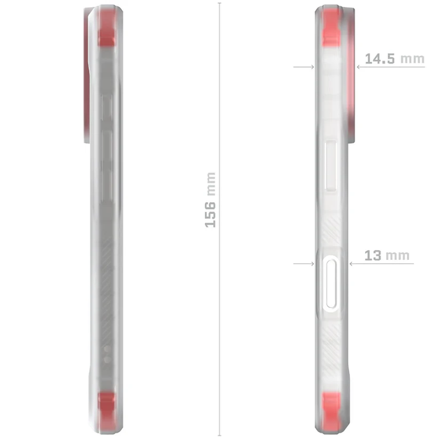 Etui Ghostek Covert MagSafe do Apple iPhone 17 Transparent (840235313885) - obraz 7