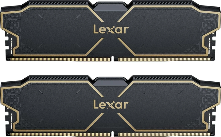 Пам'ять DDR5 32GB 6000MHz PC5-48000 (Kit of 2) Lexar THOR OC Black (CL38-48-48-96) - Фото 1 Пам'ять DDR5 32GB 6000MHz PC5-48000 (Kit of 2) Lexar THOR OC Black (CL38-48-48-96) - изображение 1