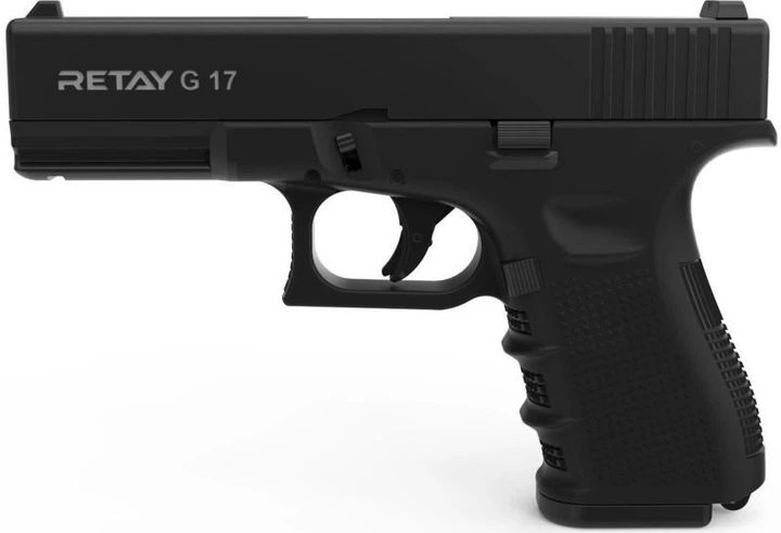 Стартовый пистолет Retay G17 black (Glock 17) - изображение 3