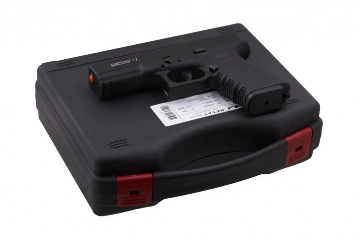Стартовый пистолет Retay G17 black (Glock 17) - изображение 4