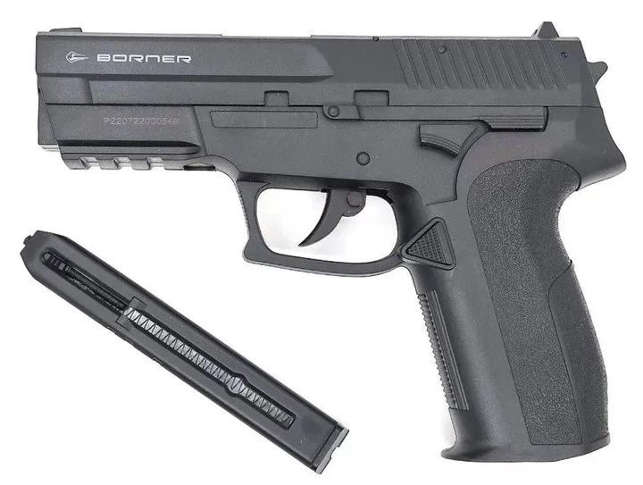 Пневматический пистолет Borner 2022 (Sig Sauer SP2022, полимер) - Фото 3 Пневматический пистолет Borner 2022 (Sig Sauer SP2022, полимер) - изображение 3