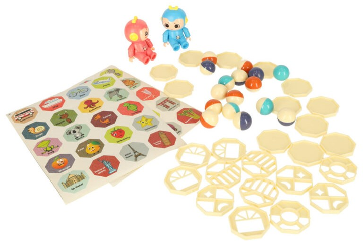 Klocki magnetyczne KIK Magic Magnetic Blocks Tor kulkowy z dźwiękiem i muzyką 118 elementów (5903039737617) - obraz 9