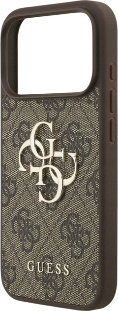 Панель Guess 4G Big Logo для Apple iPhone 17 Pro Brown (3666339491543) - зображення 6