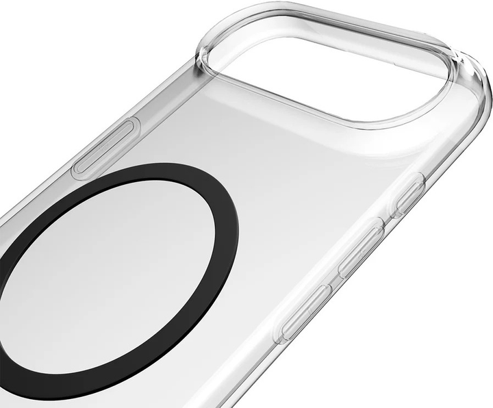 Etui Puro Lite Mag do Apple iPhone Air Black/Transparent (8018417527210) - obraz 4