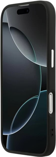 Панель Guess Triangle Logo MagSafe для Apple iPhone 17 Black (3666339515195) - зображення 1