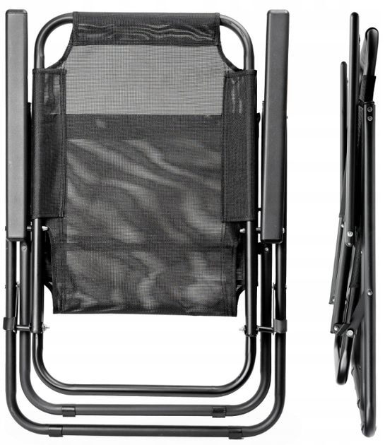 Krzesło turystyczne Platinet PCC1047 składane kempingowe z oparciem (5907595461405) - obraz 6