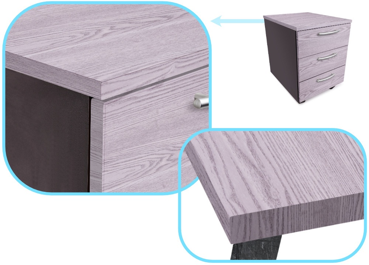 Самоклеюча плівка Ikonka 1.22 x 50 м Дуб сріблясто-сірий (5903039728172) - зображення 5