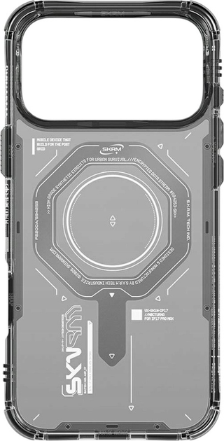 Etui SkinArma Magma do Apple iPhone 17 Pro Max Graphite (8886461248524) - obraz 4
