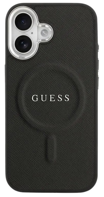 Панель Guess Classic Logo MagSafe для iPhone 17 Black - зображення 2