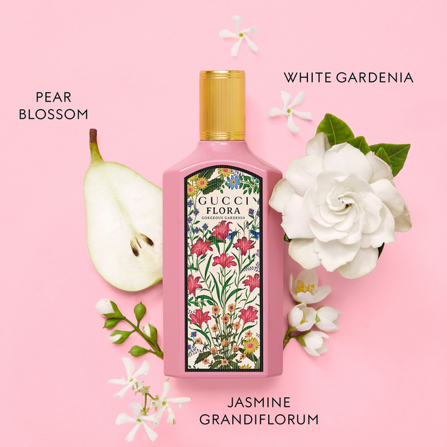 Zestaw damski Gucci Flora Gorgeous Gardenia Woda perfumowana 50 ml + balsam do ciała 50 ml (3616305278296) - obraz 4