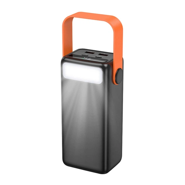 Power bank BOROFONE BJ66 Magnifico 40000mAh 2USB 1type-C 22.5W PD20W чорний - Фото 6 Power bank BOROFONE BJ66 Magnifico 40000mAh 2USB 1type-C 22.5W PD20W чорний - зображення 6
