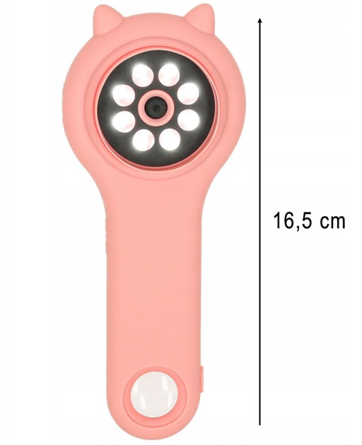 Lupa cyfrowa KIK Microscope 500x 2Mpx Różowa (5903039766198) - obraz 13