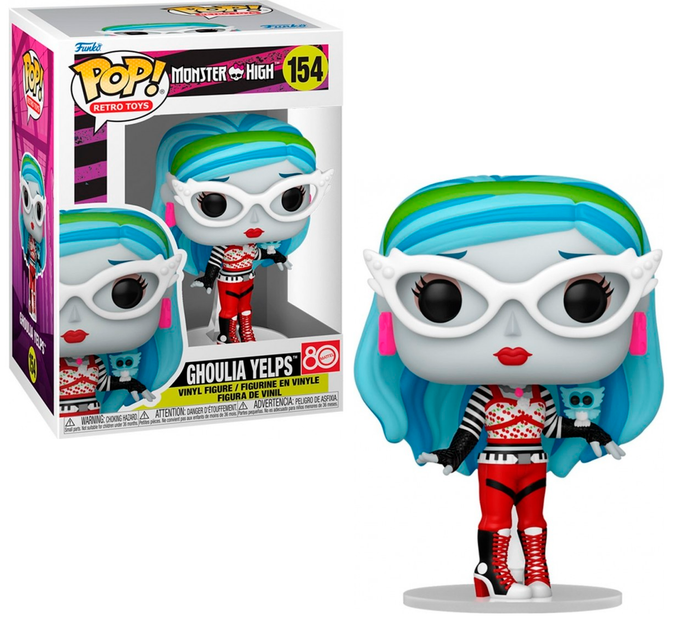 Фигурка Funko Pop Гуллия Монстр Хай Monster High Ghoulia Yelps 10 см FP MH GY 154 - Фото 1 Фигурка Funko Pop Гуллия Монстр Хай Monster High Ghoulia Yelps 10 см FP MH GY 154 - изображение 1
