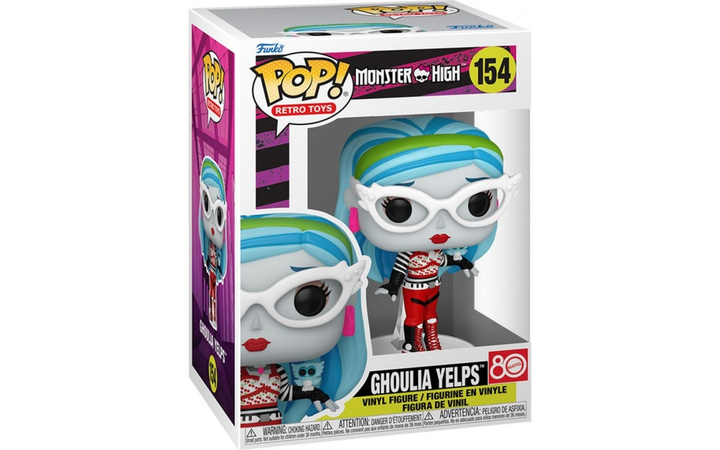 Фигурка Funko Pop Гуллия Монстр Хай Monster High Ghoulia Yelps 10 см FP MH GY 154 - Фото 3 Фигурка Funko Pop Гуллия Монстр Хай Monster High Ghoulia Yelps 10 см FP MH GY 154 - изображение 3