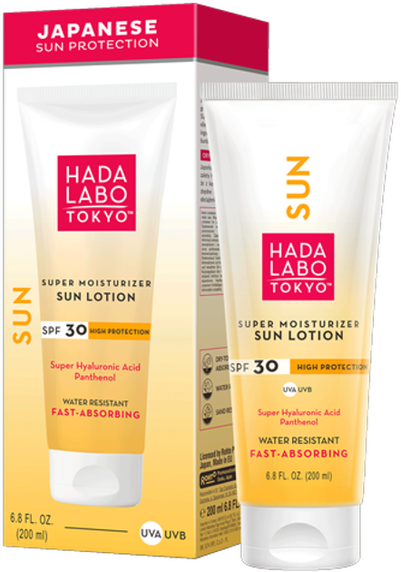 Balsam do opalania Hada Labo Sun Spf 30 200 ml (5900525062772) - obraz 1