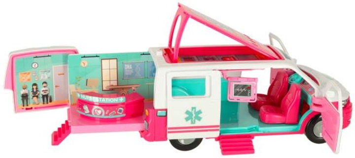 Zestaw Kik Lalka z akcesoriami Karetka pogotowia ambulans mobilny szpital (KX3038) (5903039767706) - obraz 3