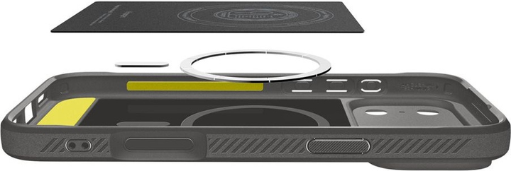 Панель Spigen Rugged Armor Mag MagSafe для Apple iPhone 17 Pro Grey (8800283314625) - зображення 7