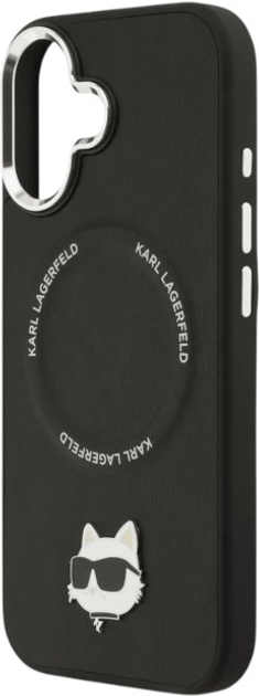 Панель Karl Lagerfeld Choupette Pin MagSafe do Apple iPhone 17 Black (3666339496098) - зображення 6