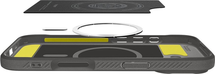 Панель Spigen Rugged Armor Mag MagSafe для Apple iPhone 17 Grey (8800283315004) - зображення 6