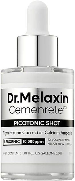 Сироватка для обличчя Dr.Melaxin Cemenrete Picotonic Shot Pigmentation Ampoule проти пігментних плям 30 мл (8809886481987) - зображення 1