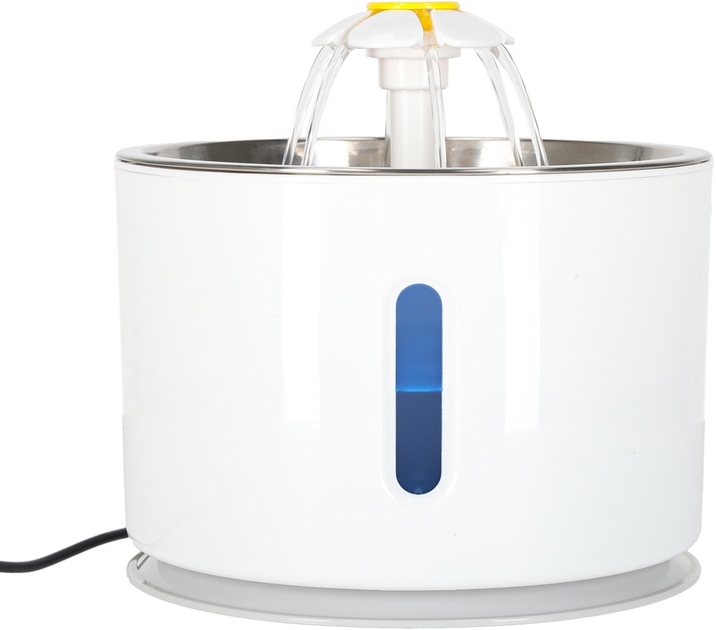 Fontanna dla kotów KIK LED USB 2.4 l filtr czyszczący (0022517437209) - obraz 3