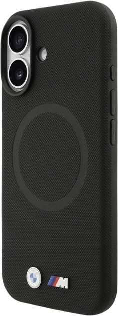 Панель BMW M FW Metal Logo MagSafe для Apple iPhone 17 Black (BMHMP17S25PFWSMK) - зображення 4