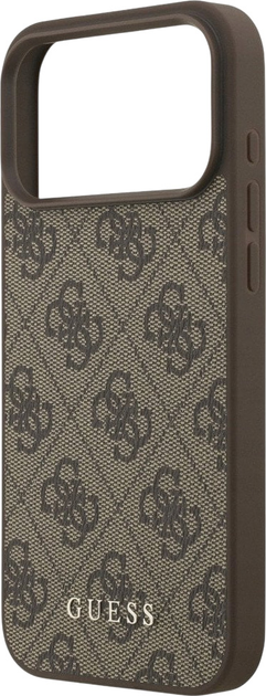 Панель Guess 4G Classic Case для iPhone 17 Pro Max Brown (3666339556174) - зображення 6